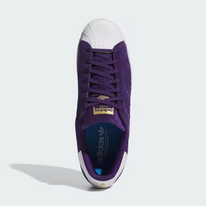 Adidas Skateboarding Superstar ADV Footwear Collegiate Purple/Zero Metalic/Gold Metallic Shoes