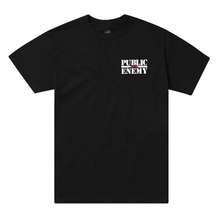 Lakai x Public Enemy Sniper Logo S/S T-Shirt Black