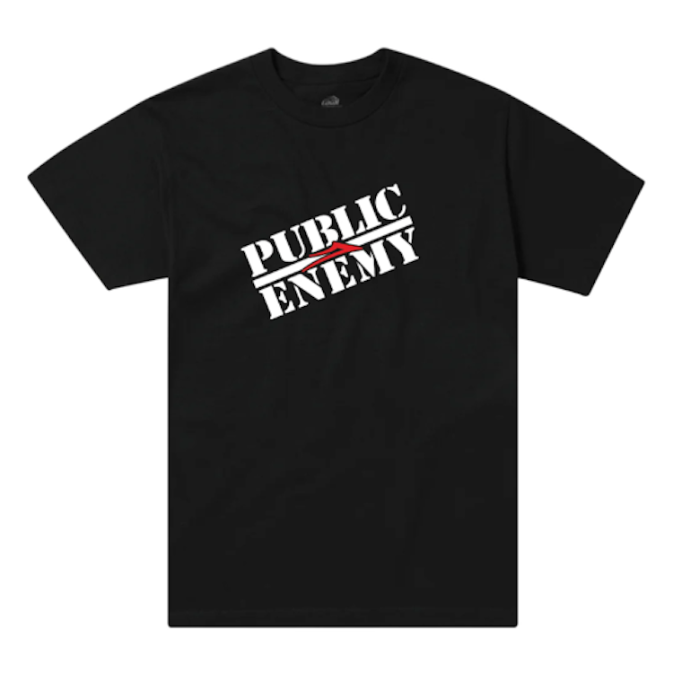 Lakai x Public Enemy Classic S/S T-Shirt Black