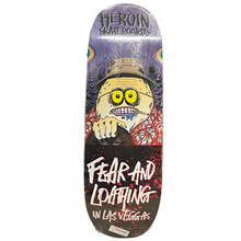 Heroin Skateboards Fear And Loathing Skateboard Deck 10.4" (Various Wood Stains)