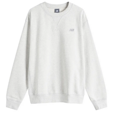 New Balance Numeric French Terry Crew Sweatshirt Oatmeal Heather