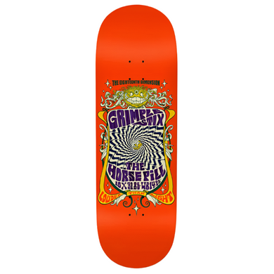 Anti Hero Skateboards Grimple Stix Team Litho 'Horse Pill' Skateboard Deck 10