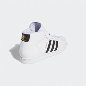 Adidas Skateboarding Superstar Pro Model ADV Footwear Cloud White/Core Black/Gold Metallic Shoes