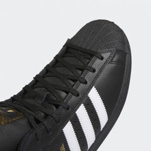 Adidas Skateboarding Superstar Pro Model ADV Footwear Core Black/Cloud White/Gold Metallic Shoes