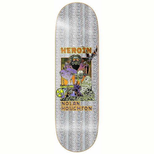 Heroin Skateboards Hellscape Nolan Houghton Skateboard Deck 9.5