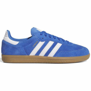 Adidas Skateboarding Samba ADV Blue Bird/Cloud White/Gold Metallic Shoes