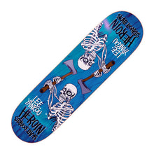 Heroin Skateboards Lee Yankou Axe Skeletons Skateboard Deck 8.25" (Various Wood Stains)