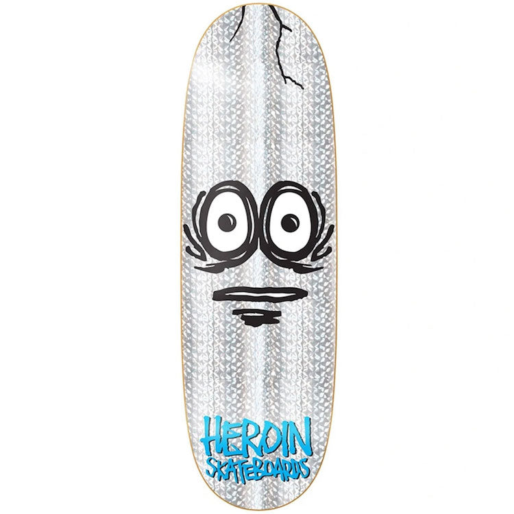 Heroin Skateboards Very Big Holo Egg Skateboard Deck 10