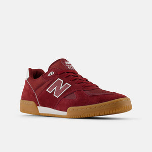 New Balance Numeric 600 Tom Knox  Burgundy/White Shoes