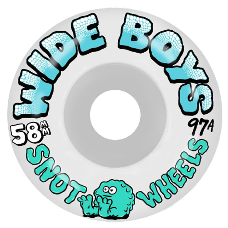 Snot Wheel Co Wide Boys Skateboard Wheels 97a 58mm