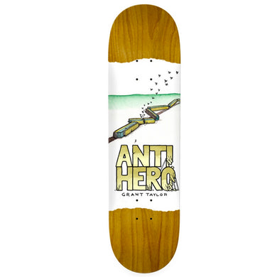 Anti Hero Skateboards Grant Expressions Skateboard Deck 8.38