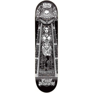 Death Skateboards Eddie Belvedere Maiden Skateboard Deck 8.25"