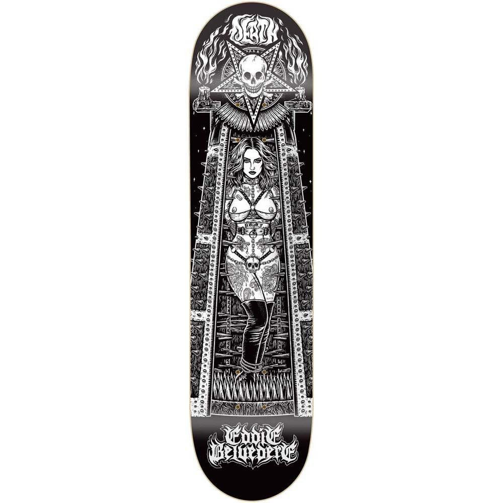 Death Skateboards Eddie Belvedere Maiden Skateboard Deck 8.25