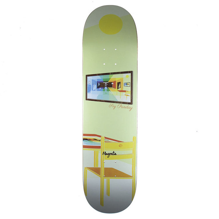 Magenta Skateboards Soy Panday Sleep Skateboard Deck 8