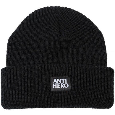 Anti Hero Basic Cuff Beanie Lil Black Hero Black