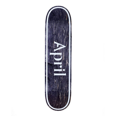 April Skateboards OG Logo Invert Skateboard Deck 8.5