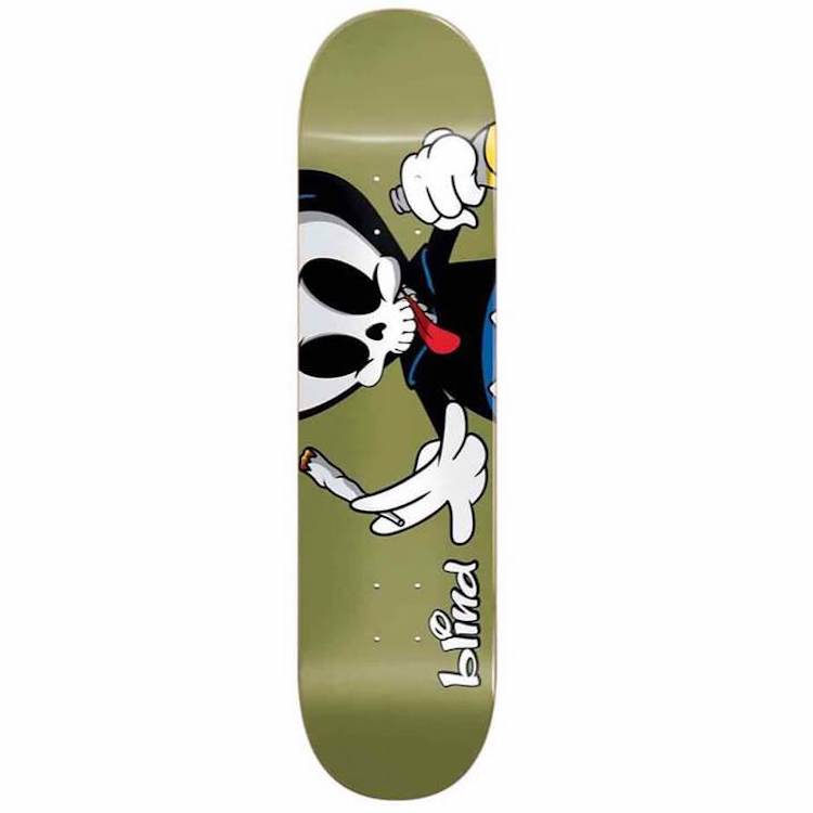 Blind Skateboards Jordan Maxham Reaper Character R7 Skateboard Deck 8.375