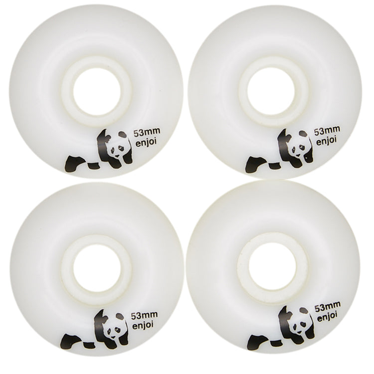 Enjoi Skateboards Panda Skateboard Wheels 99a 53mm