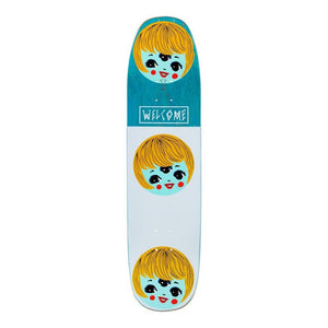 Welcome Skateboards Peggy on Sone of Moontrimmer Skateboard Deck 8.25"