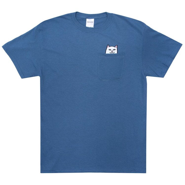 RIPNDIP Lord Nermal Slate Blue Pocket T-Shirt – Flavour Skateshop