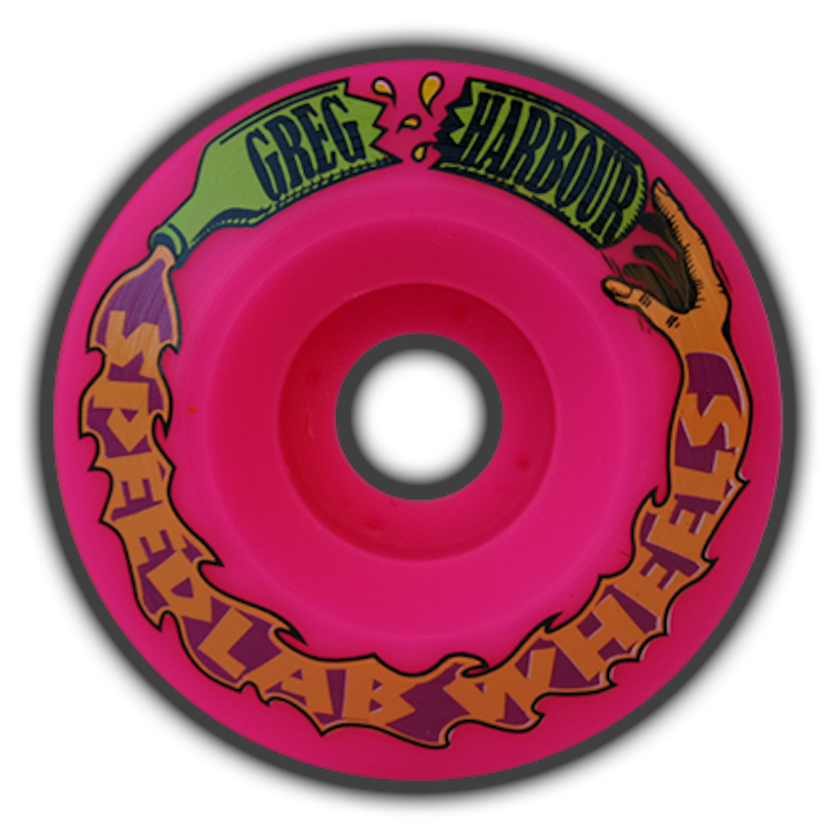 Speedlab Wheels Greg Harbour Pro model Skateboard Wheels 101a 56mm