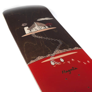 Magenta Skateboards Leo Valls Landscape Skateboard Deck 8.25"