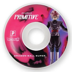 Primitive Skateboarding x DBZ Goku Black Rose Skateboard Wheels 101a 54mm