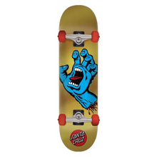 Santa Cruz Skateboards Screaming Hand Gold Complete Skateboard 7.75"