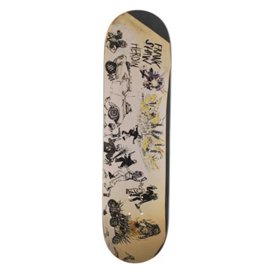 Heroin Skateboards Frank Shaw ‘Apocalypse’ Razor Edge Skateboard Deck 8.625″