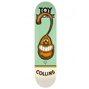 Toy Machine Collins Pen N Ink Skateboard Deck 8.25"