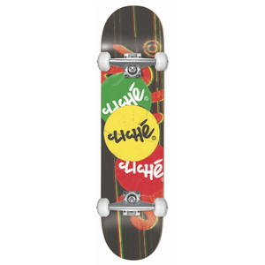 Cliche Rasta Complete Skateboard 8"