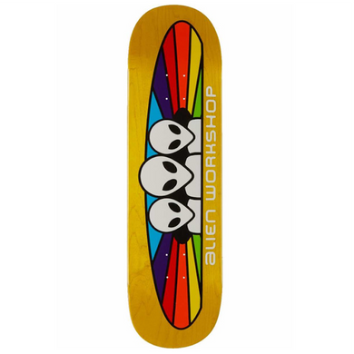 Alien Workshop Spectrum Yellow Skateboard Deck 7.875