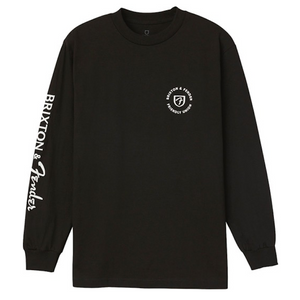 Brixton X Fender Highway L/S T-Shirt Black