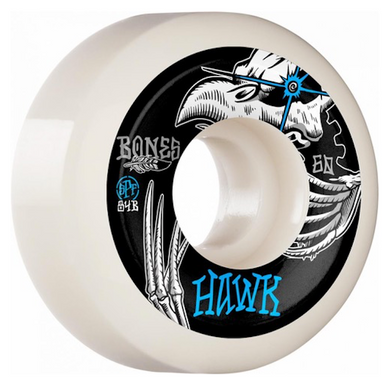 Bones Wheels SPF Hawk Tattoo P5 Sidecut Skateboard Wheels 84B 104a 60mm