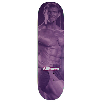 Alltimers Flex Purple Skateboard Deck 8.5