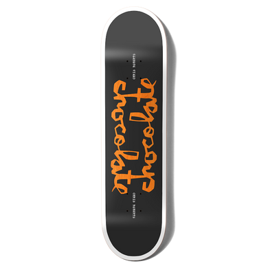 Chocolate Skateboards Twin Chunk Black Chris Roberts Skateboard Deck 8.25