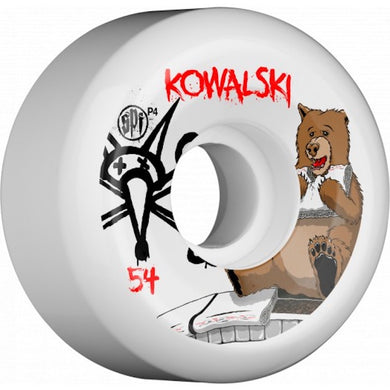 Bones Wheels SPF Pro Kowalski Bear 84B Skateboard Wheels 104a 56mm