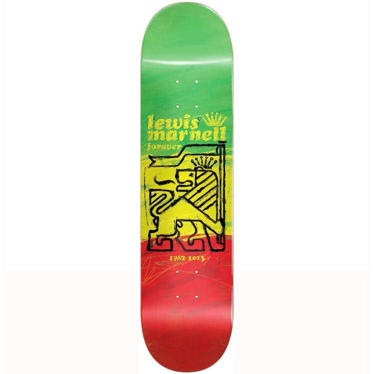 Almost Skateboards Lewis Marnell Painted Lion R7 Skateboard Deck 8''