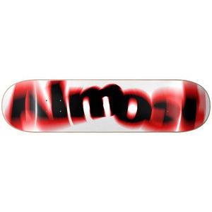 Almost Skateboards Spin Blur Logo Skateboard Deck 7.75"