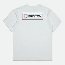 Brixton Alpha Block Tailored S/S Standard T-Shirt white