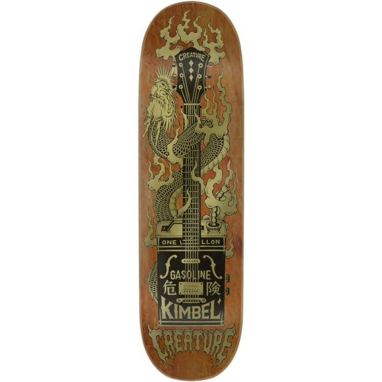 Creature Skateboards Kimbel Gas Can Flame Skateboard Deck 9