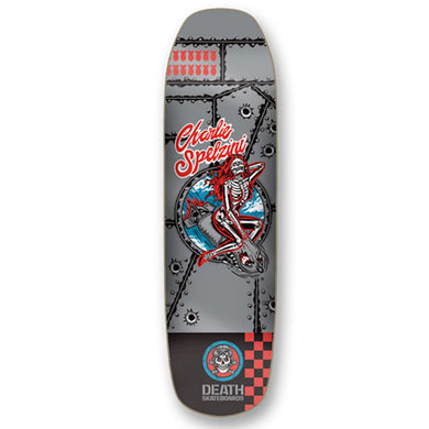 Death Skateboards Charlie Spelzini Death From Above Square Nose Pool Shape Skateboard Deck 9