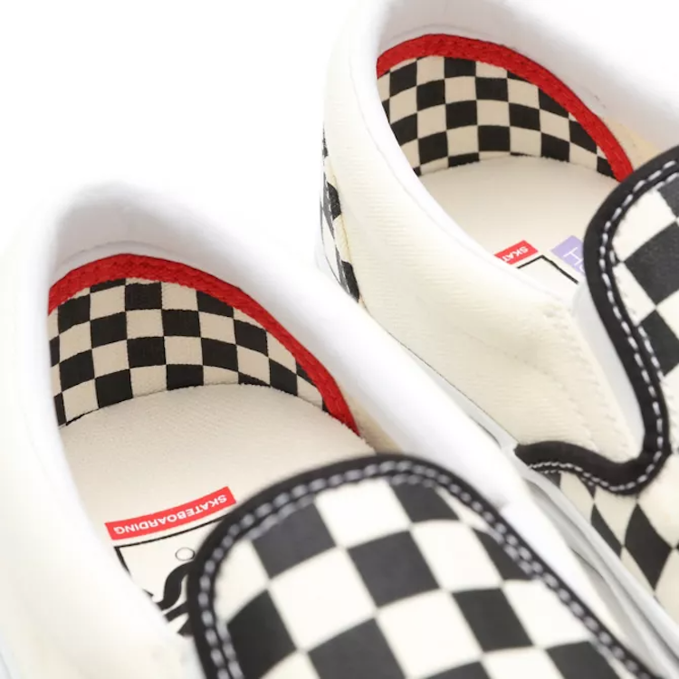 Off white checkered on sale low top sneakers