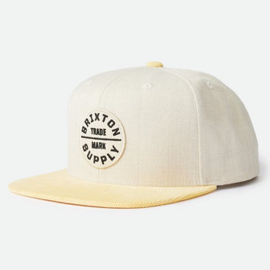 Brixton Oath III Snapback Cap Blonde/Beige