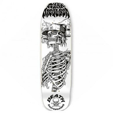 Death Skateboards Nicolson Beer Helmet Square Nose Pool Shape Skateboard Deck 9