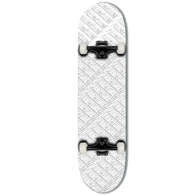 Fracture Skateboards All Over Comic White Complete Skateboard 8