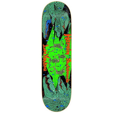 Heroin Skateboards Lee Yankou Croc Skateboard Deck 8.25