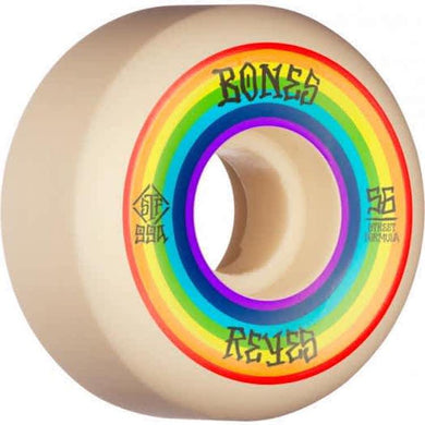 Bones Wheels Reyes Portal V6 Wide Cut STF Skateboard Wheels 99a 56mm