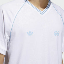 Adidas Skateboarding X Krooked Jersey White/Clear Blue T-Shirt