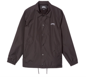 Stussy Cruize Coach Jacket Black/White